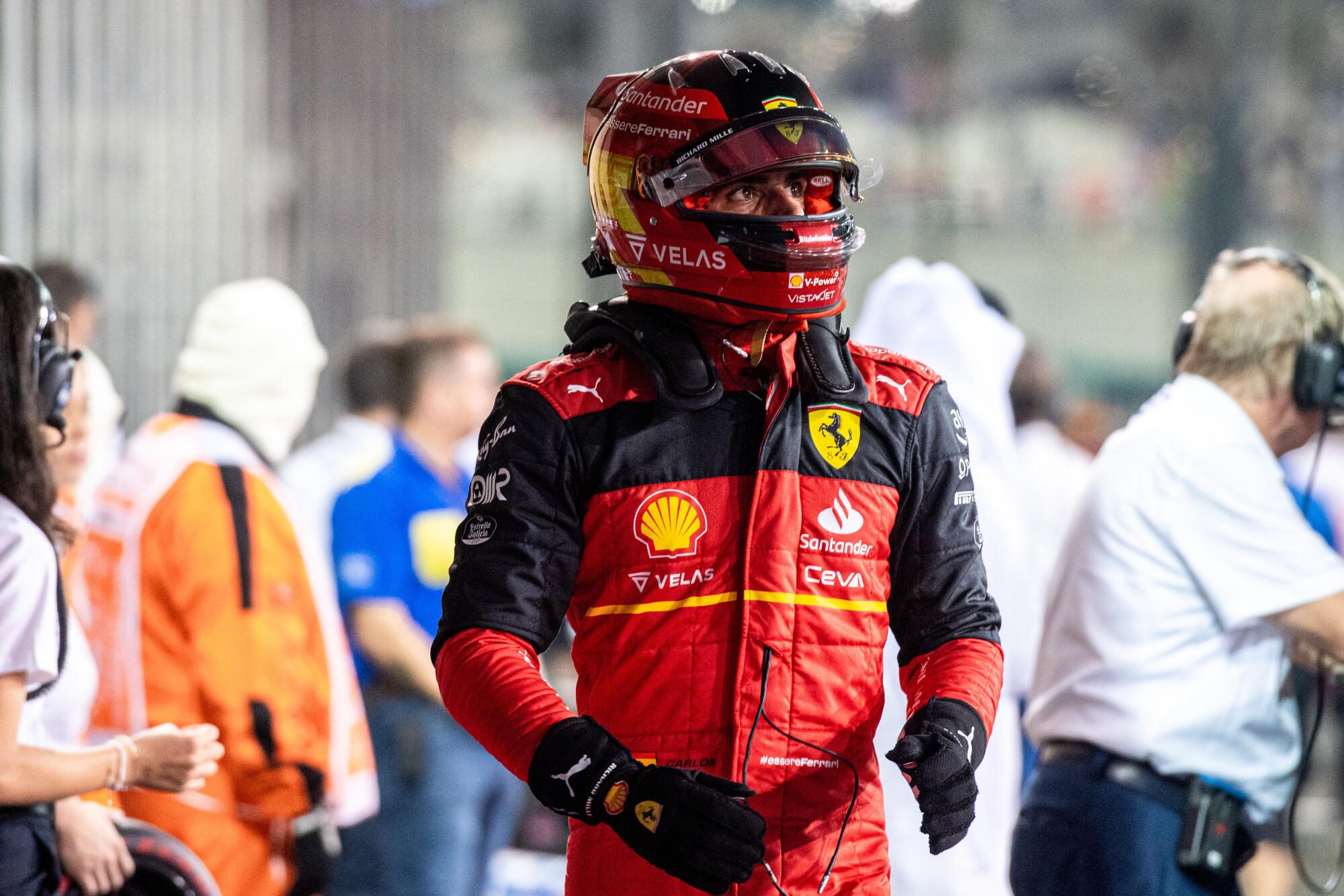 Carlos Sainz Abu Dhabi 2022