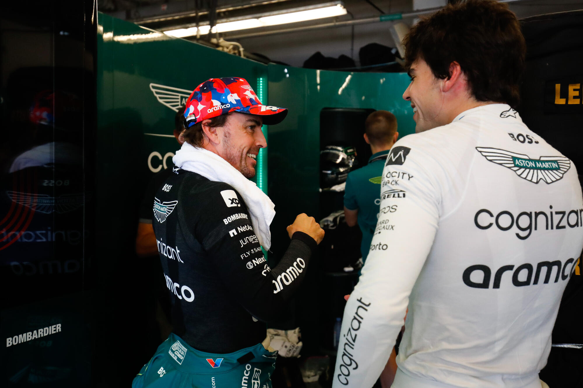 Stroll en Alonso