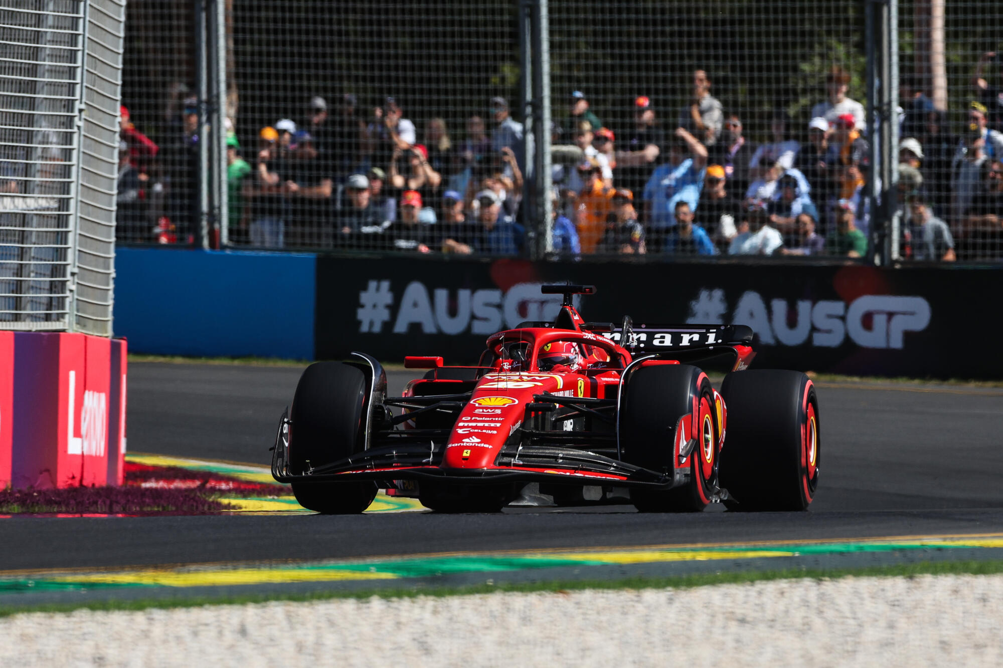 Charles Leclerc auto Grand Prix van Australië