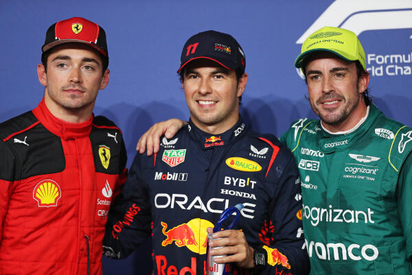 Perez, Leclerc, Alonso kwalificatie Jeddah 2023