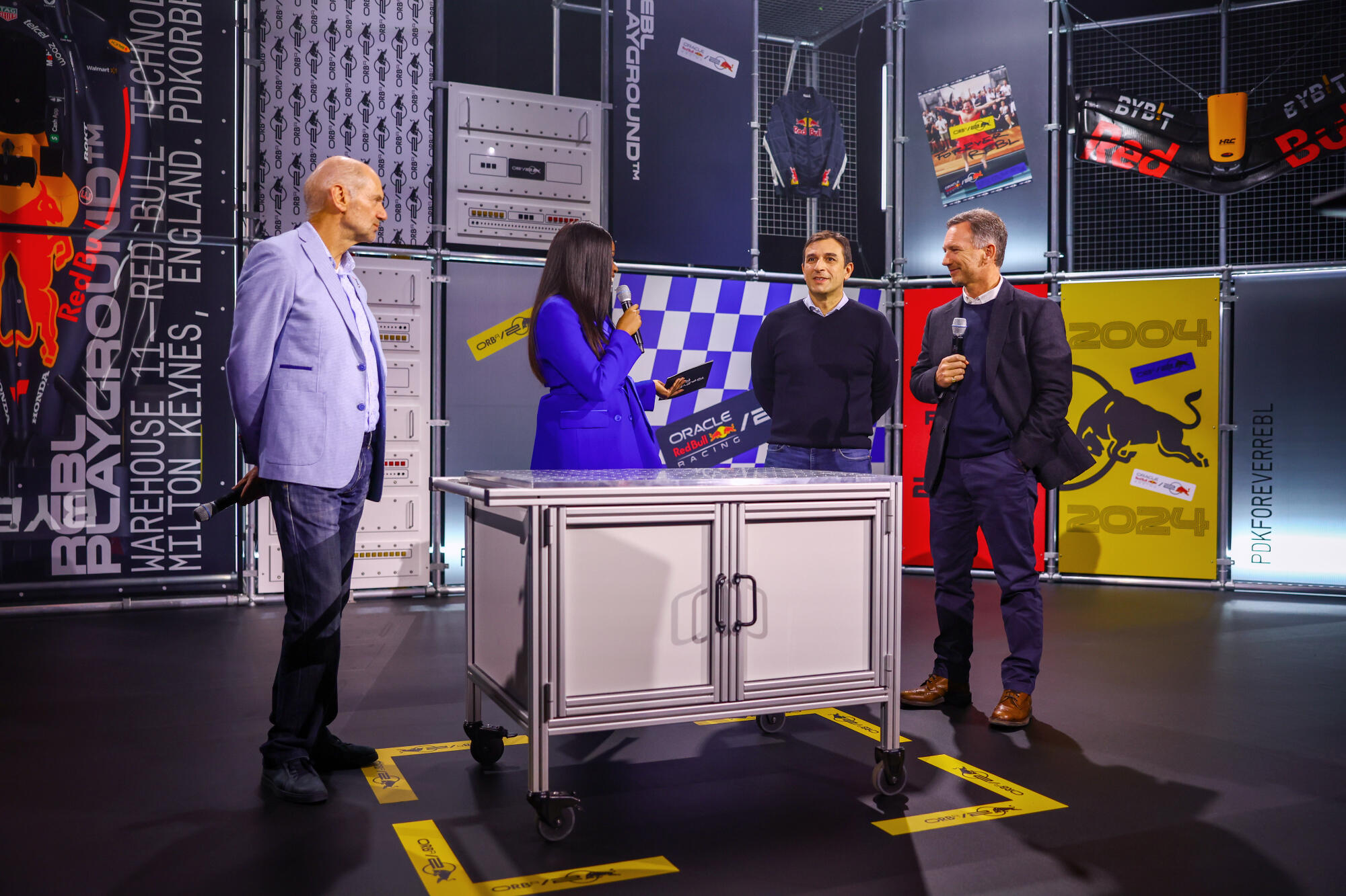 Horner presentatie Red Bull