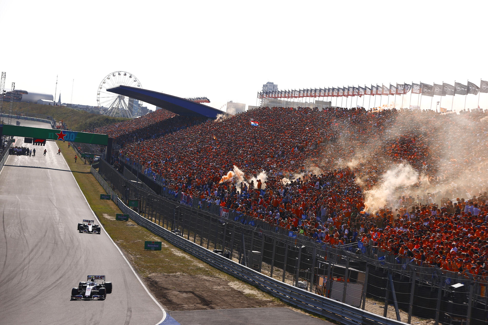 Haas in Zandvoort