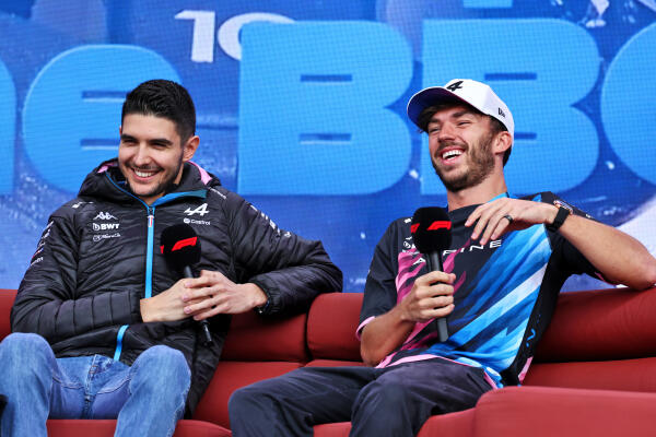Gasly + Ocon Australië