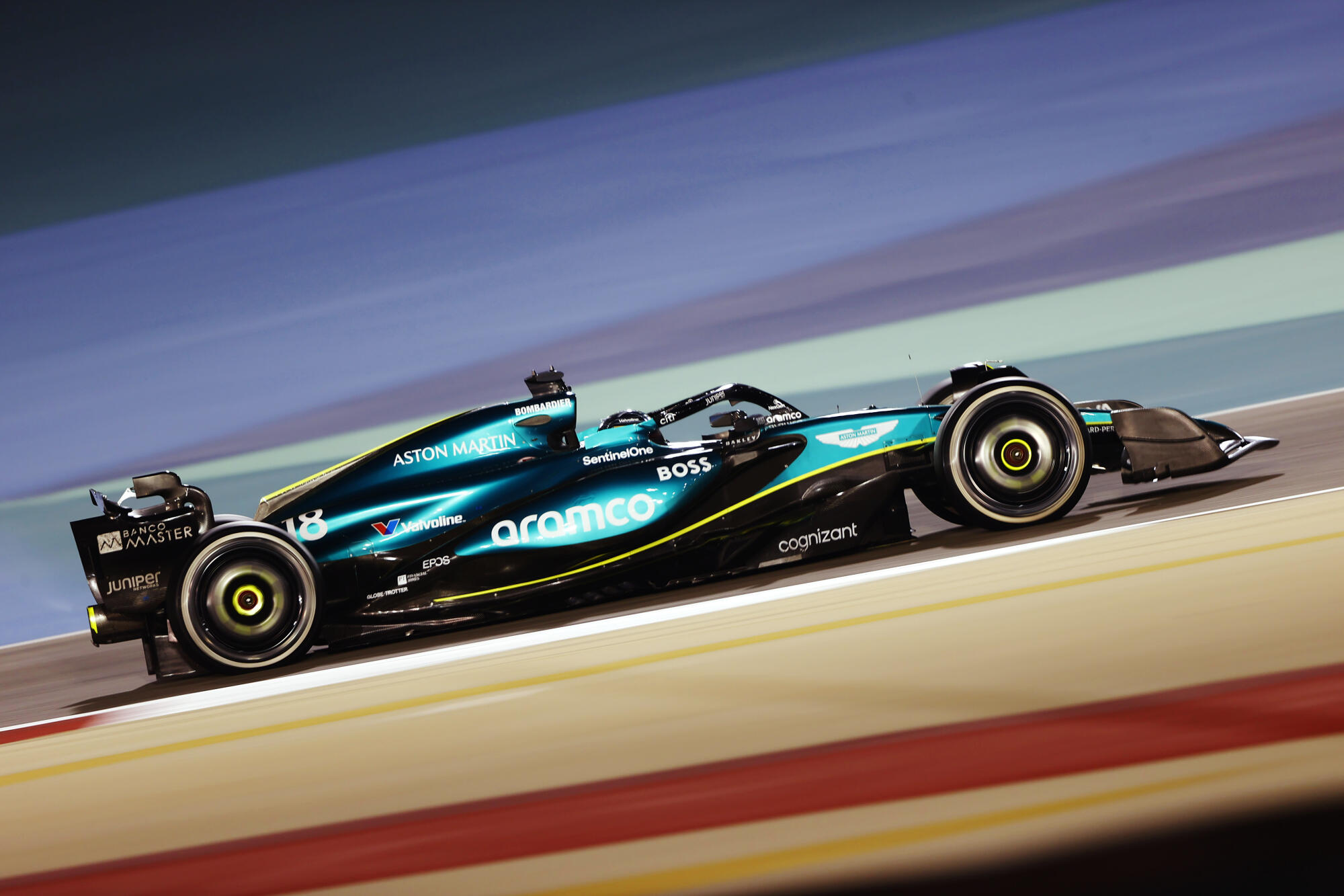 Aston Martin 2024 GP Bahrein Stroll Lance