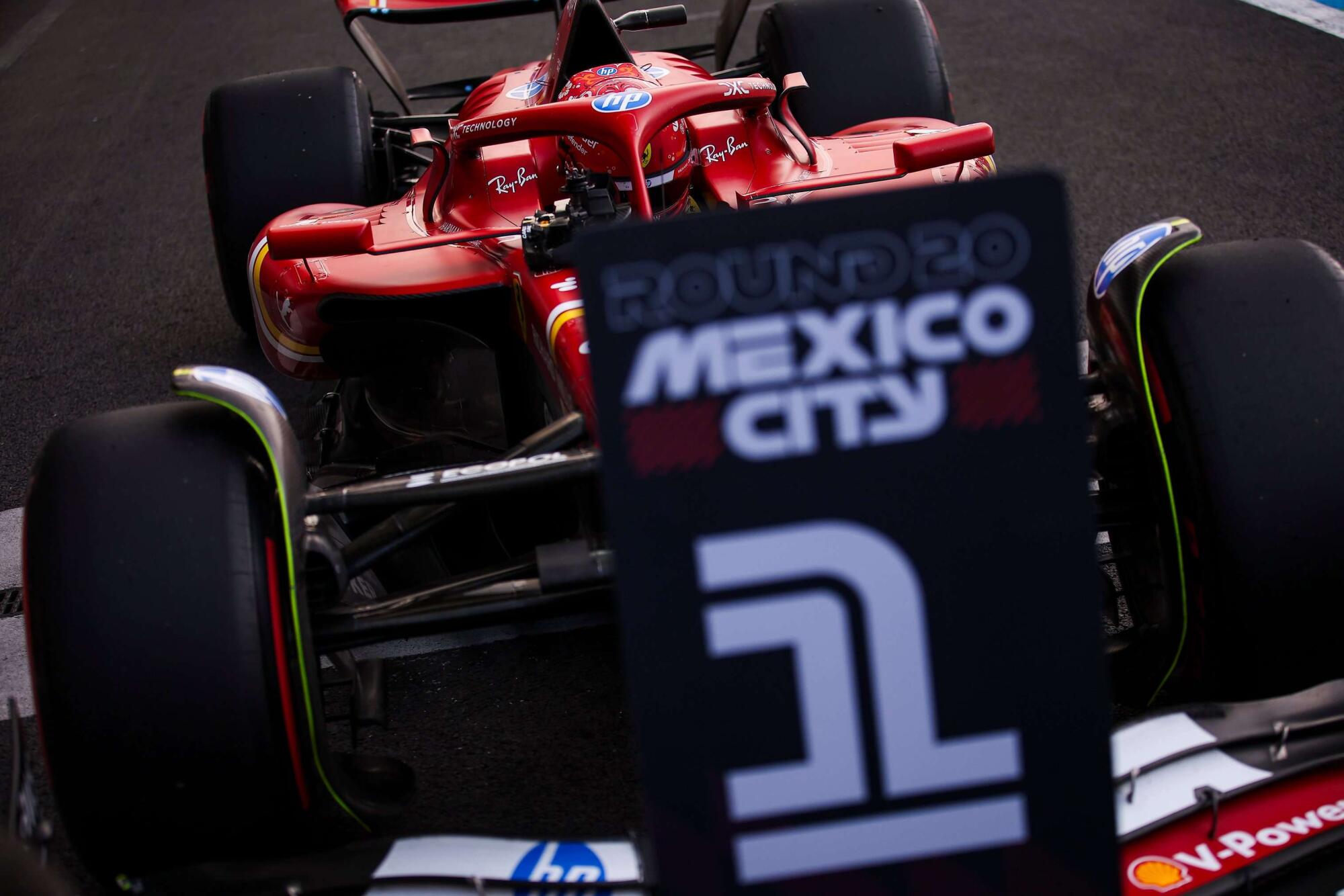 Carlos Sainz kwalificatie Mexico 2024