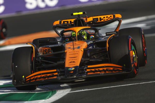 Lando Norris Jeddah 2024