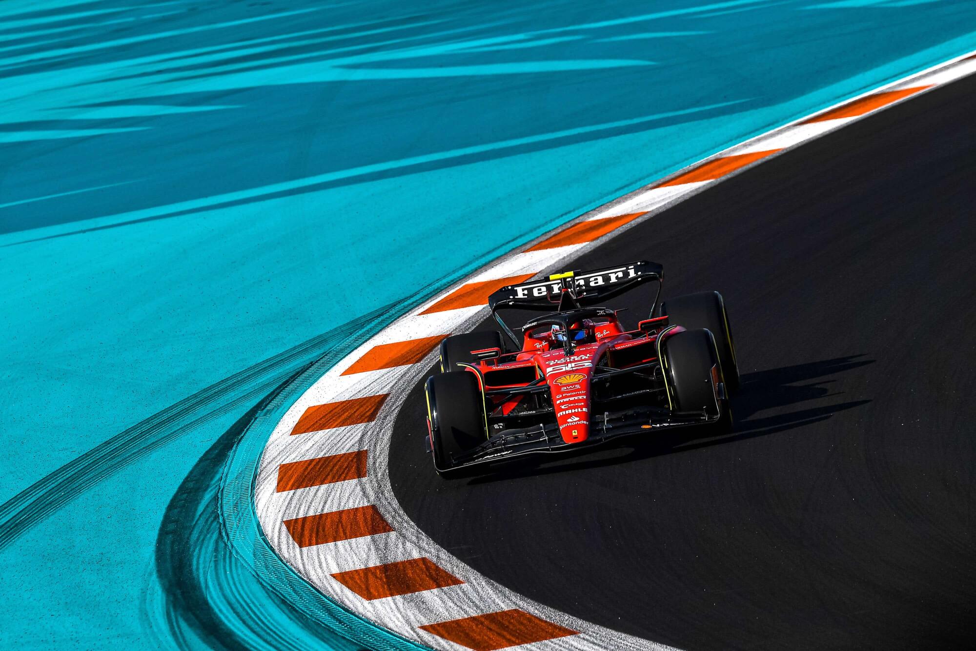 Sainz Miami vrijdag