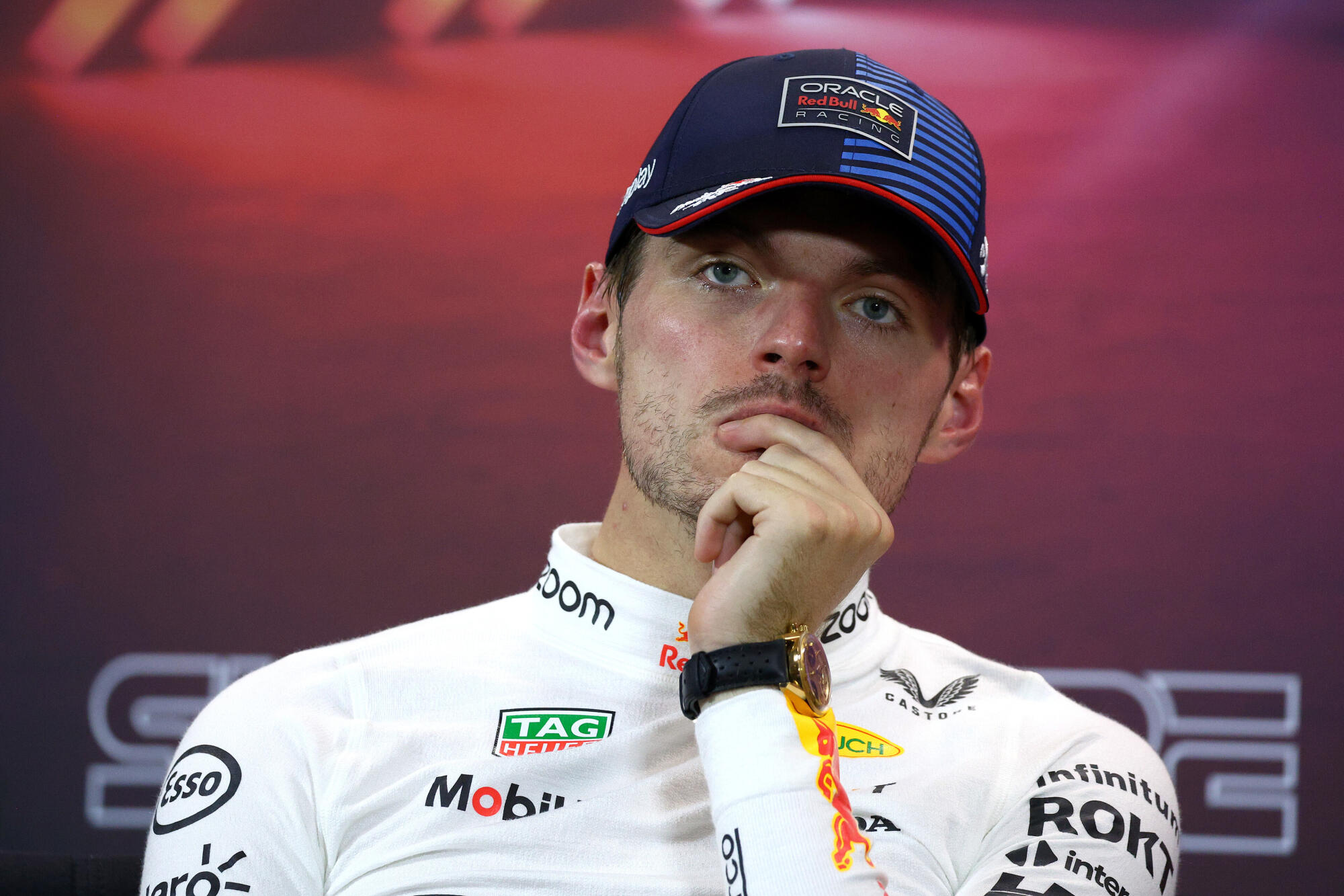 Max Verstappen persconferentie na kwalificatie Singapore