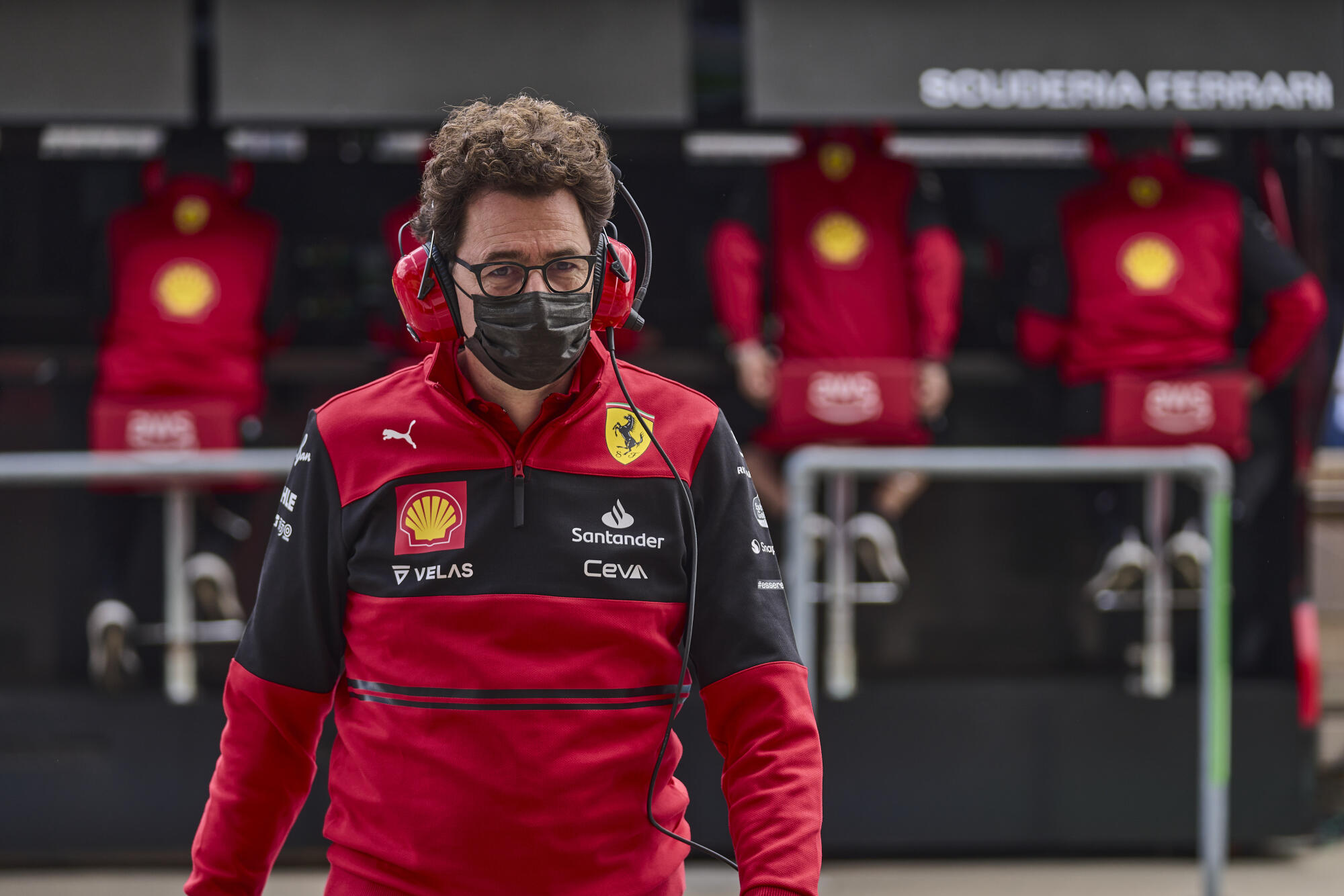 Mattia Binotto - Lopend - Oostenrijk 2022