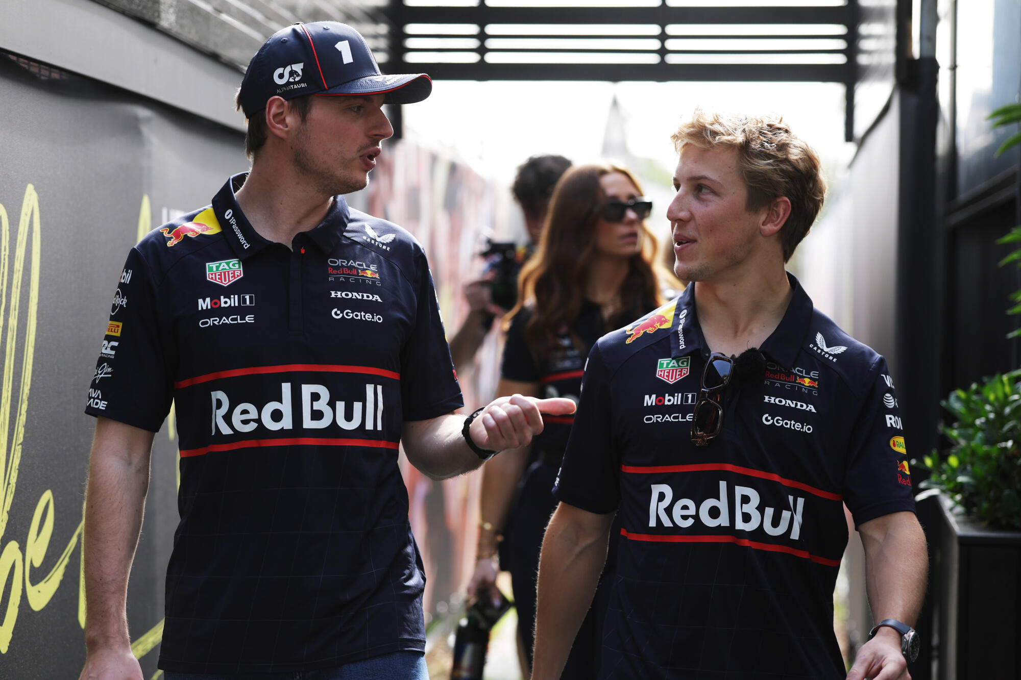 Max Verstappen en Liam Lawson - VT3 GP Australië 2025