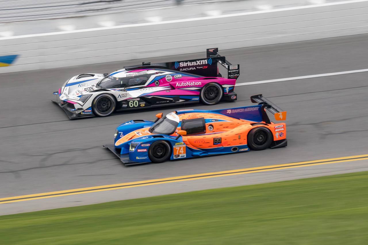 Glenn van Berlo auto 24 uur van Daytona