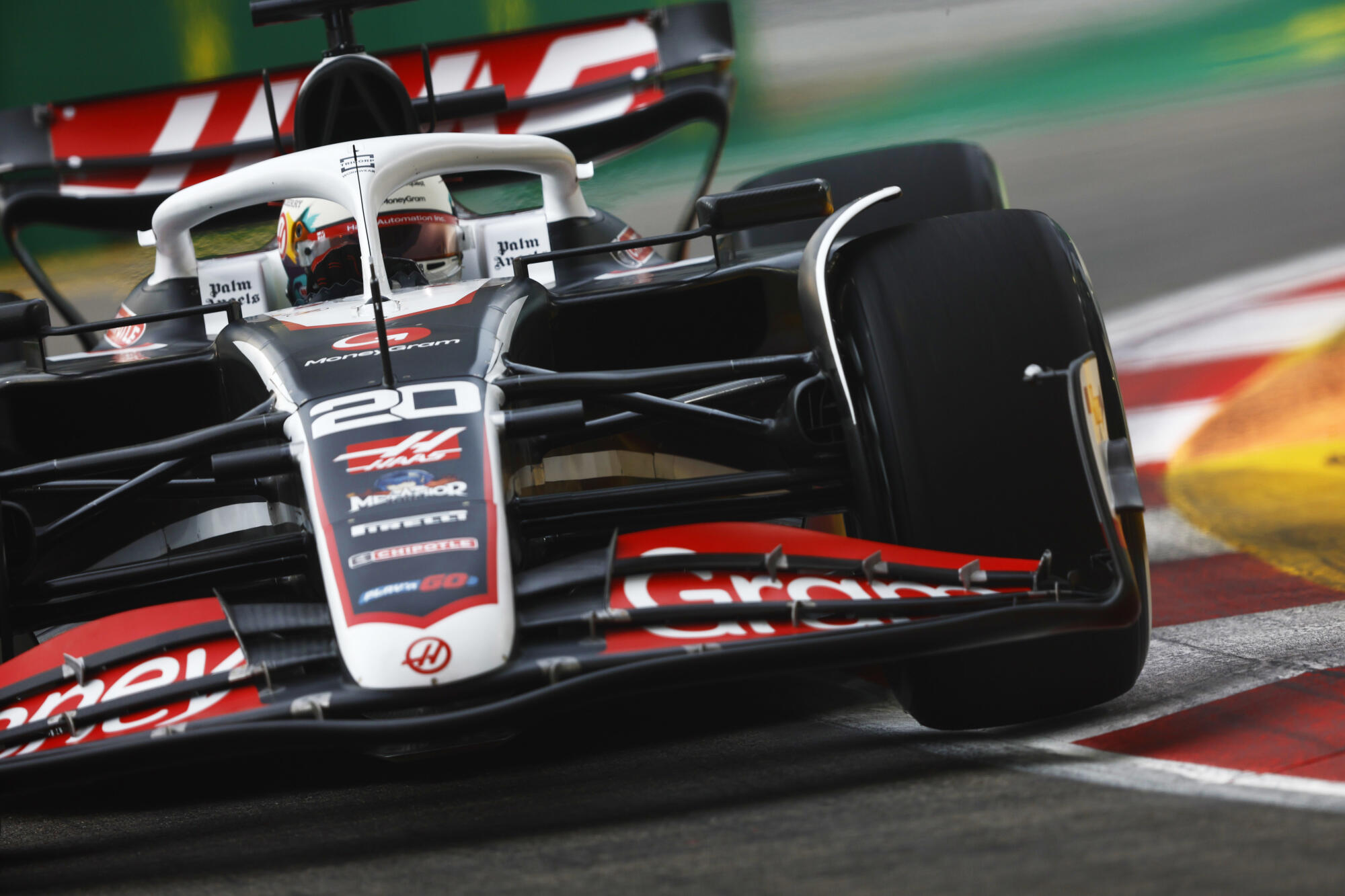 Kevin Magnussen Haas kwalificatie Singapore